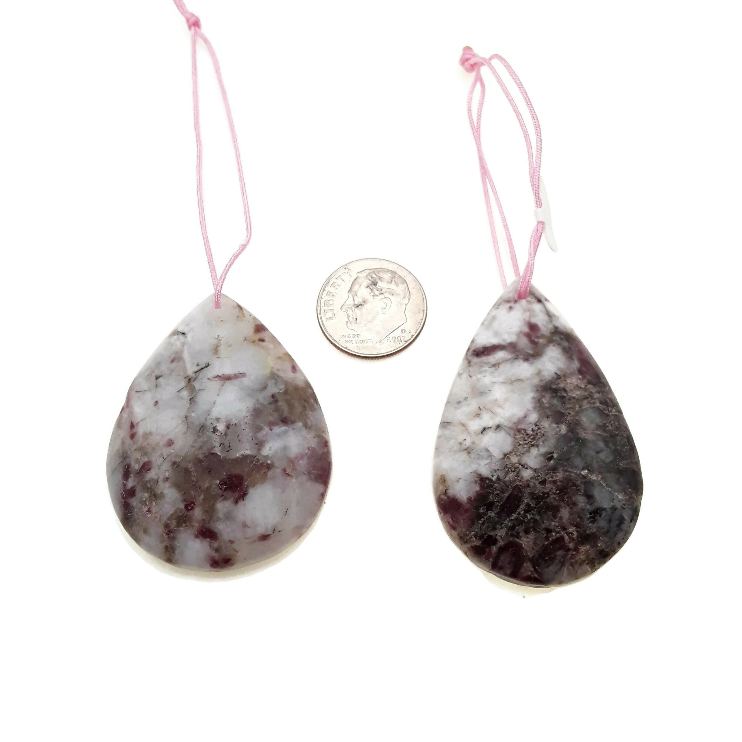 Eudialyte Pendant Necklace - Smooth Teardrop Shape in Small, Medium & Large Sizes - Handmade Gemstone Jewelry Gift for Women - Perfect for Everyday Wear, Special Occasions & Spiritual Healing