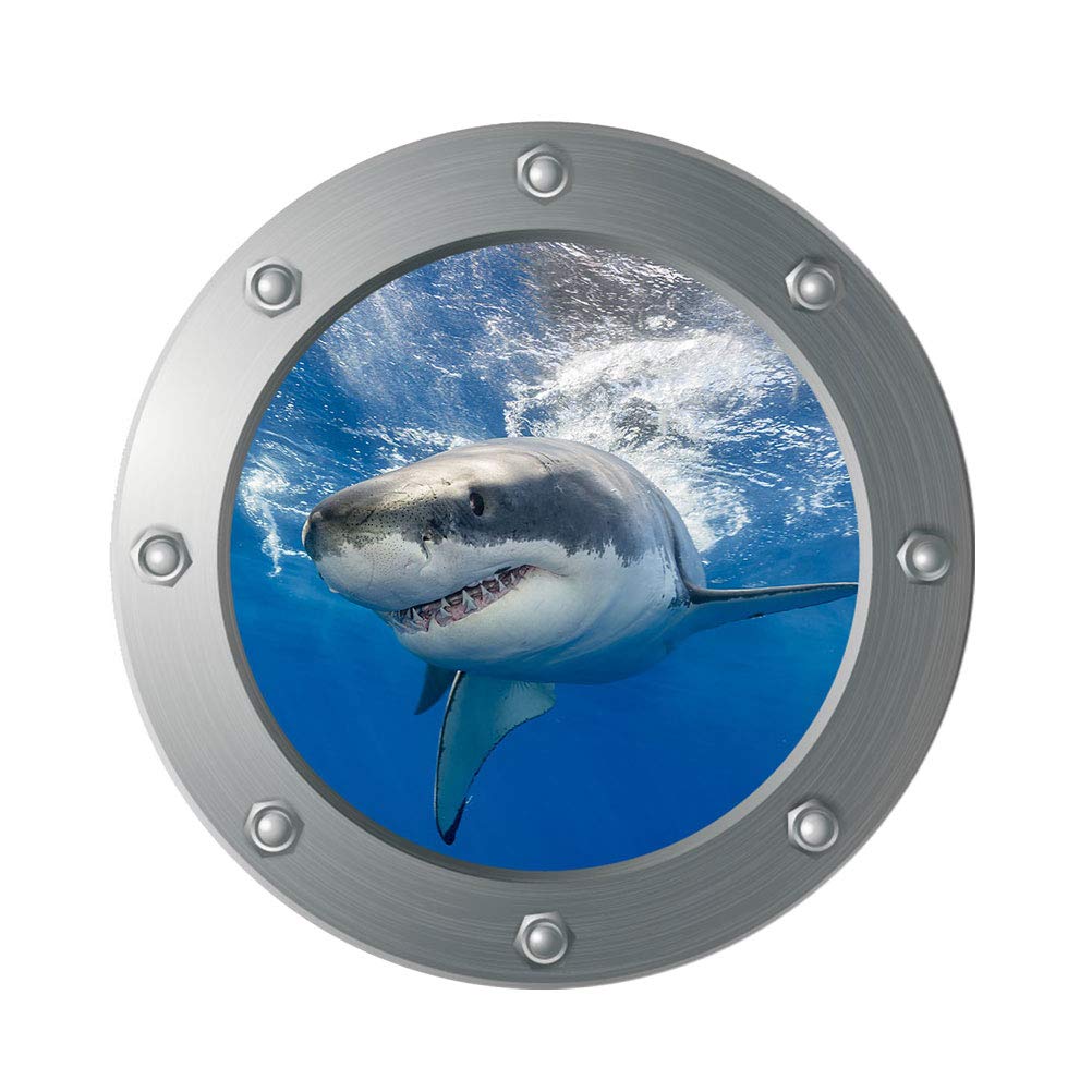Garneck 3D Sea World Wall Stickers for Kids Room, Nursery, Living Room & Bedroom - Waterproof Removable Home Decor (Perfect for Baby Rooms, Playrooms & Themed Parties)