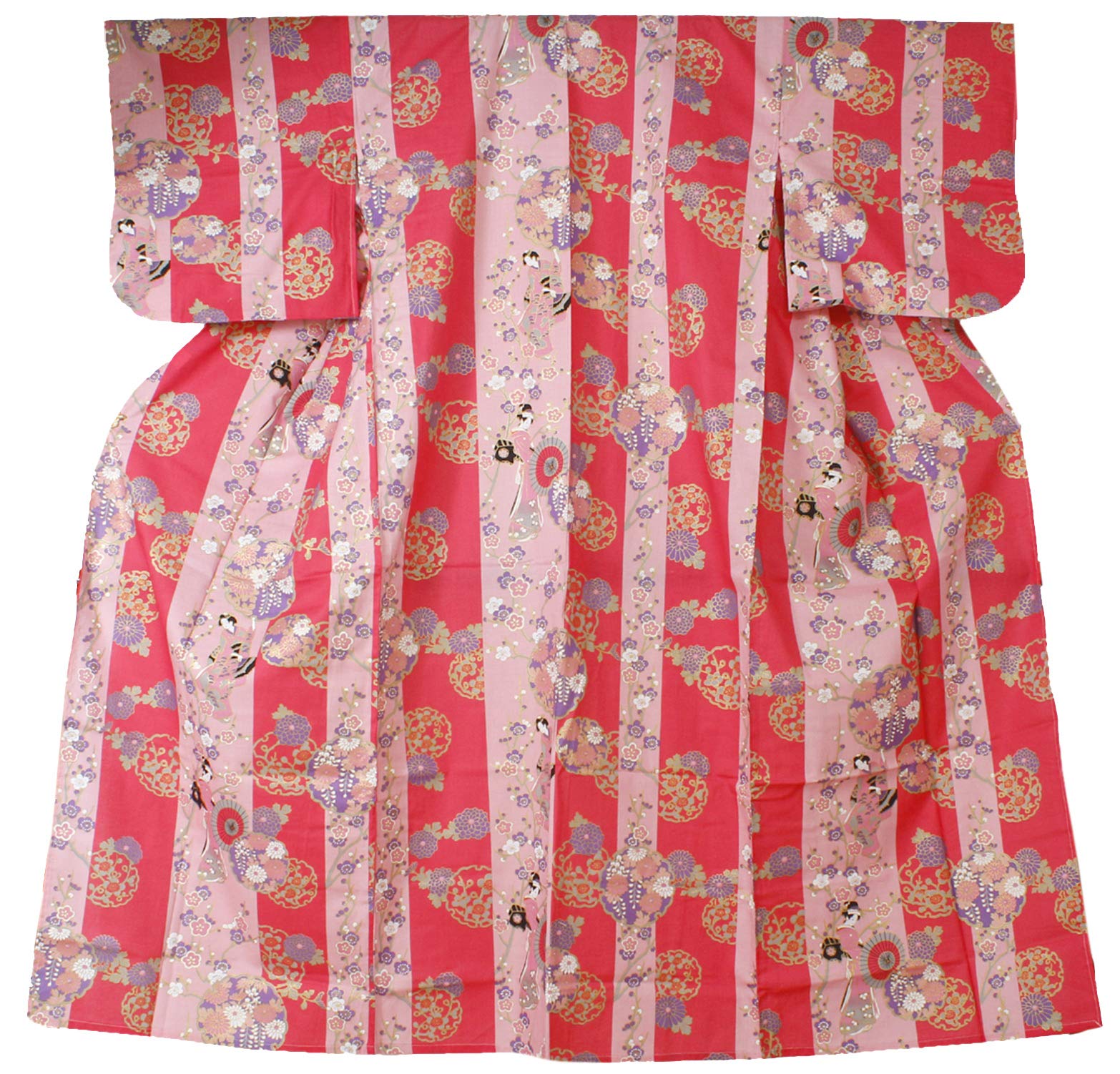 Women's Cotton Kimono Yukata Robe - Medium Size (56