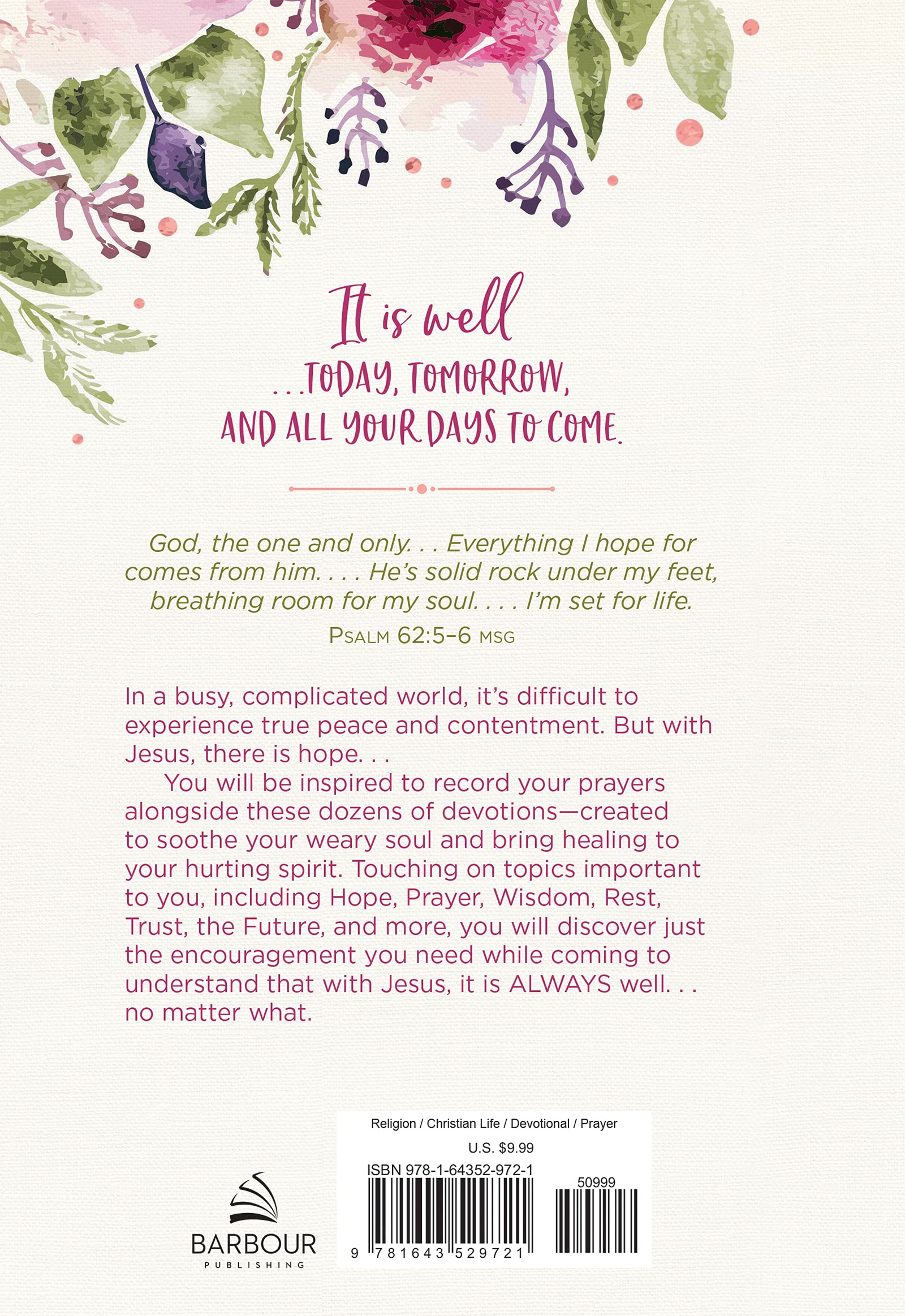 My Prayer Journal: It Is Well with My Soul - Christian Devotional Notebook for Daily Bible Study, Prayer Tracking & Spiritual Growth | Perfect for Quiet Time, Church Notes & Personal Reflection