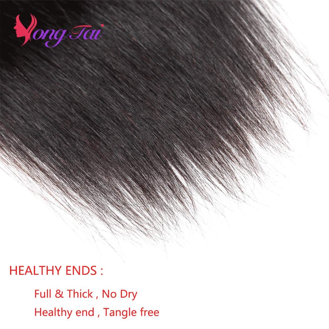 100% Virgin Unprocessed Malaysian Straight Human Hair Weave Bundles - 3 Bundles 26