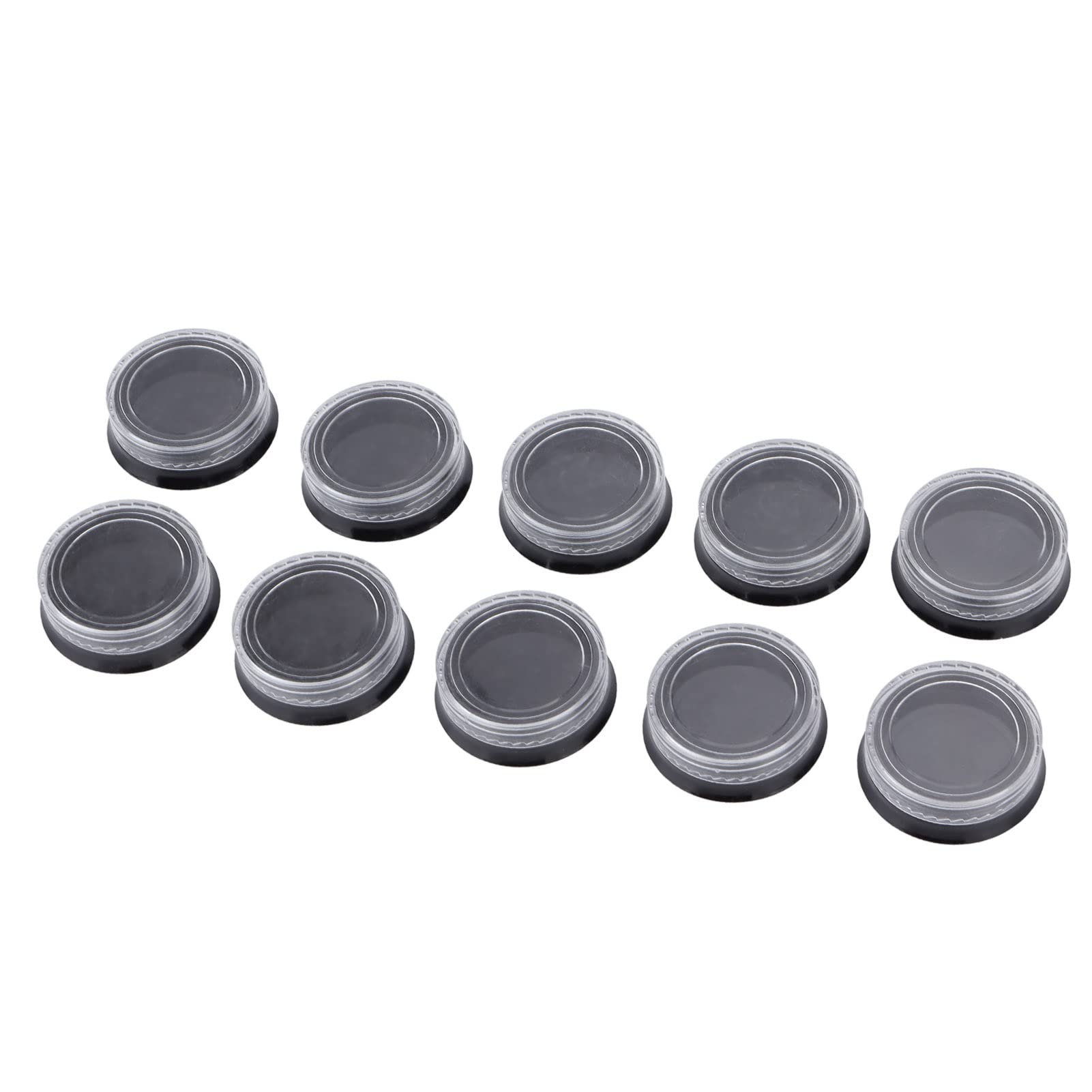 Premium Nail Art Storage Jars & Makeup Sample Containers - Perfect for Eyeshadow, Coffee Beans, and Craft Beads Organization | Ideal for Salon, Home, and DIY Beauty Storage