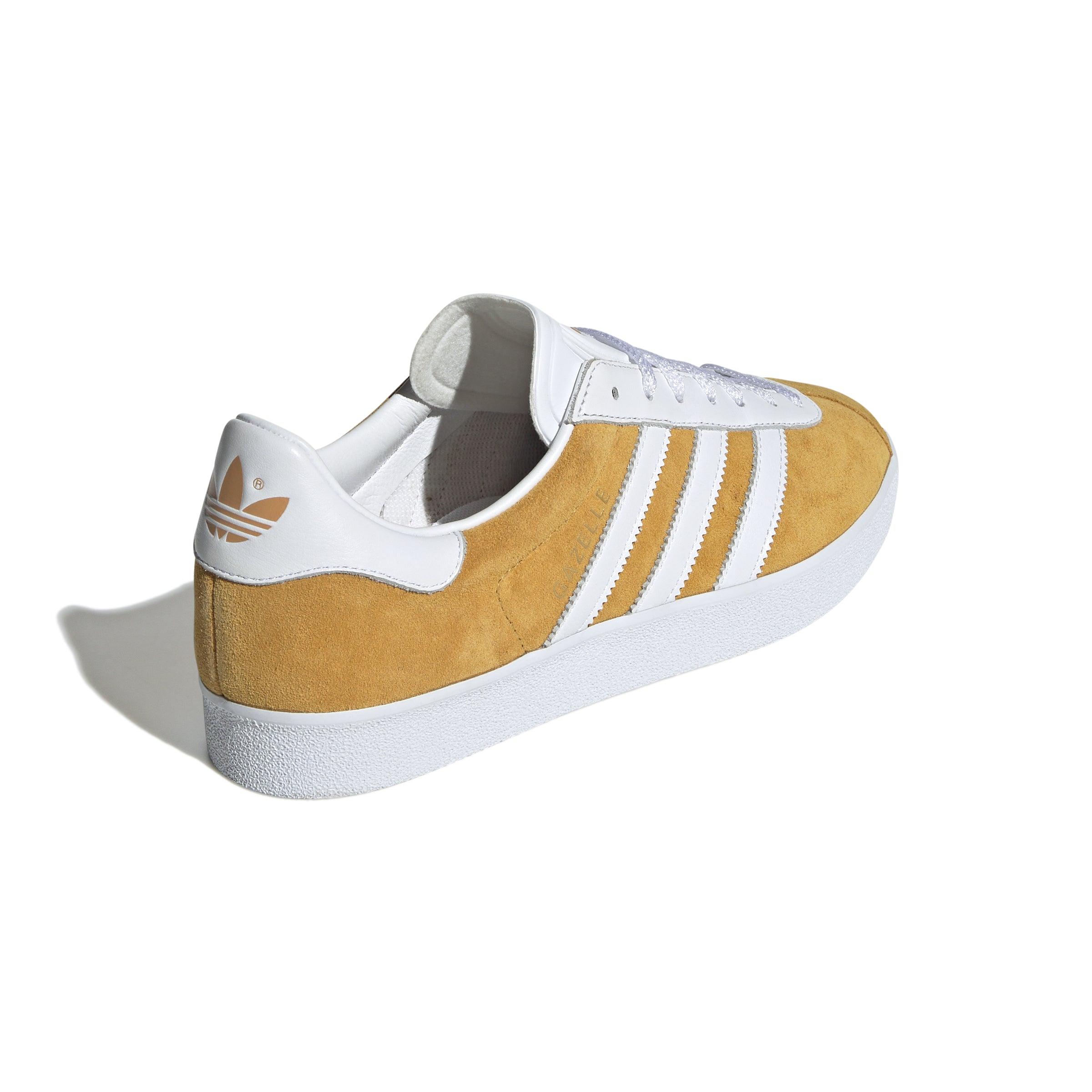 Gazelle 85 'Preloved Yellow' Sneakers - Vintage Adidas Originals for Men & Women - Perfect for Casual Wear, Street Style & Retro Fashion