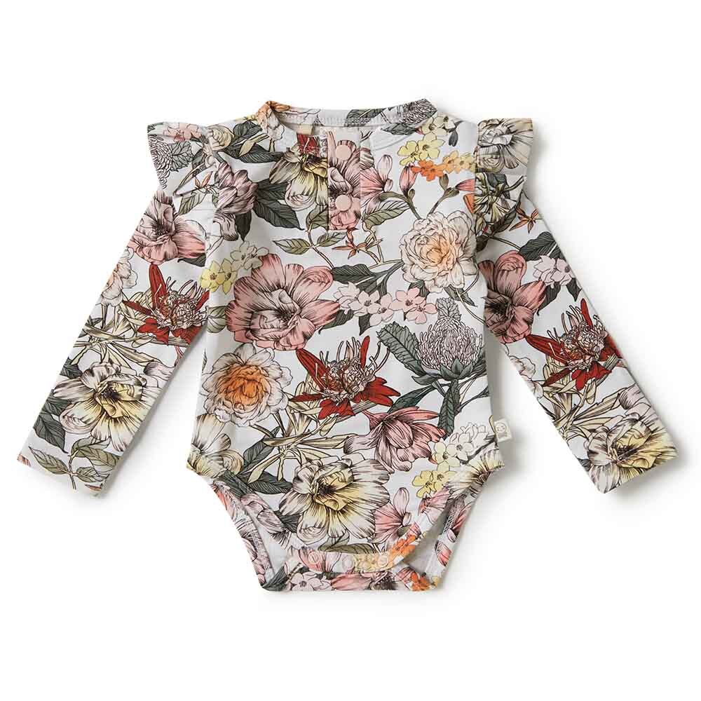 Organic Cotton Long Sleeve Baby Bodysuit - Snuggle Hunny Soft & Comfortable Infant Onesie - Perfect for Playtime, Family Photos & Everyday Wear