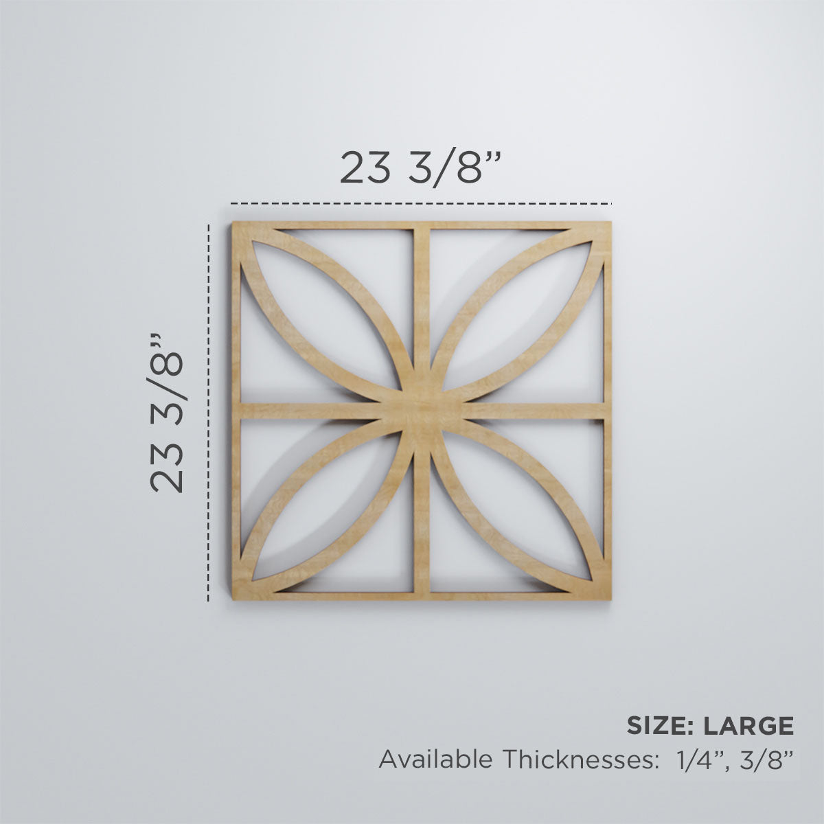 Swansea Decorative Fretwork Wall Panels - Elegant Laser Cut Wooden Room Dividers & Home Decor for Living Room, Bedroom, Office - Perfect for Modern Interior Design & Space Partition