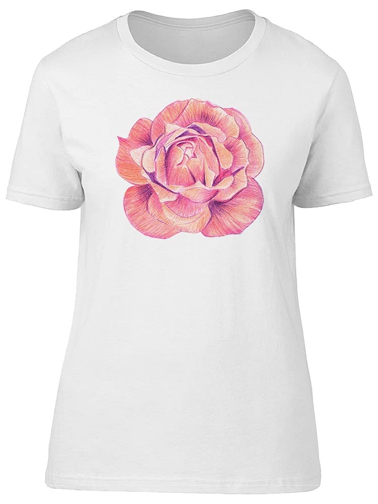 Smartprints Peach Color Flower Print Men's Graphic T-Shirt - Casual Wear, Street Style, Summer Outfits