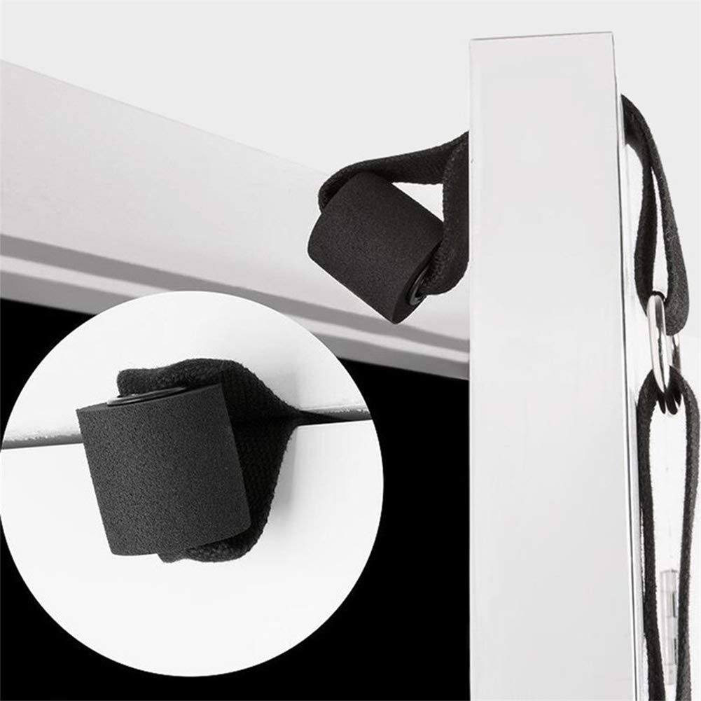 Adjustable Leg Stretch Strap with Door Anchor - Yoga Flexibility Trainer for Ballet, Dance, Cheer & Gymnastics - Home Stretching Equipment for Splits Training & Leg Flexibility Improvement - Perfect for Yoga Studios, Dance Classes & Home Workouts