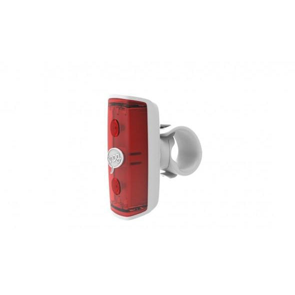 Knog Pop R Rear Bike Light - High Visibility LED Rear Light for Cycling Safety - Perfect for Night Riding, Commuting & Urban Biking