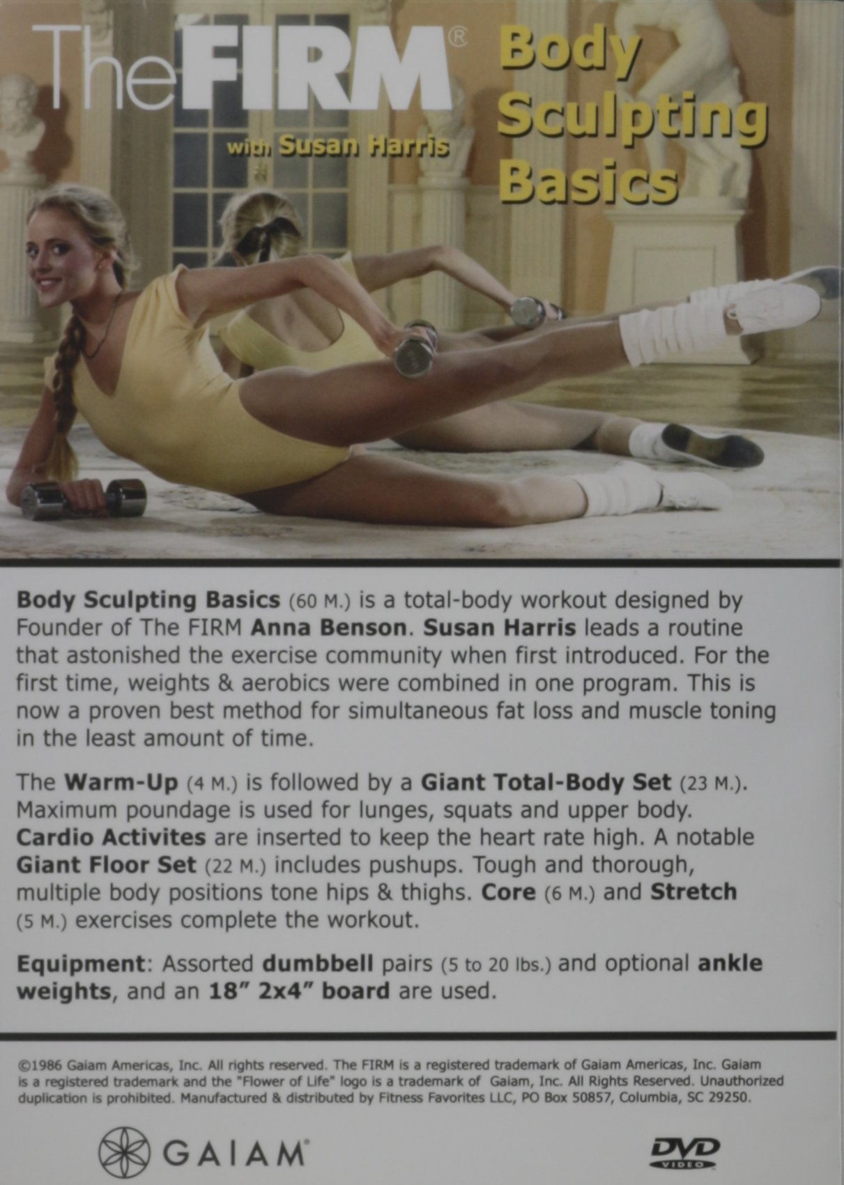 The FIRM: Body Sculpting Basics Workout DVD - Full Body Toning Exercises for Women at Home | Strength Training & Fitness for Beginners