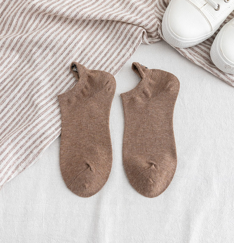 Women's Comfortable Cotton Ankle Socks - 6 Pairs Pack for Everyday Wear, Workout & Casual Outfits | Breathable & Soft Socks for Women