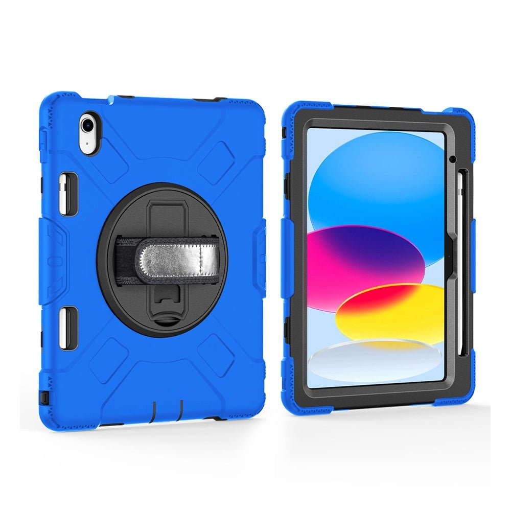 PivotShield Pro Premium iPad Case - Shockproof & Slim Protective Cover for iPad 10.2/9.7 Inch (2021/2020/2019 Models) - Perfect for Work, Travel & School Use