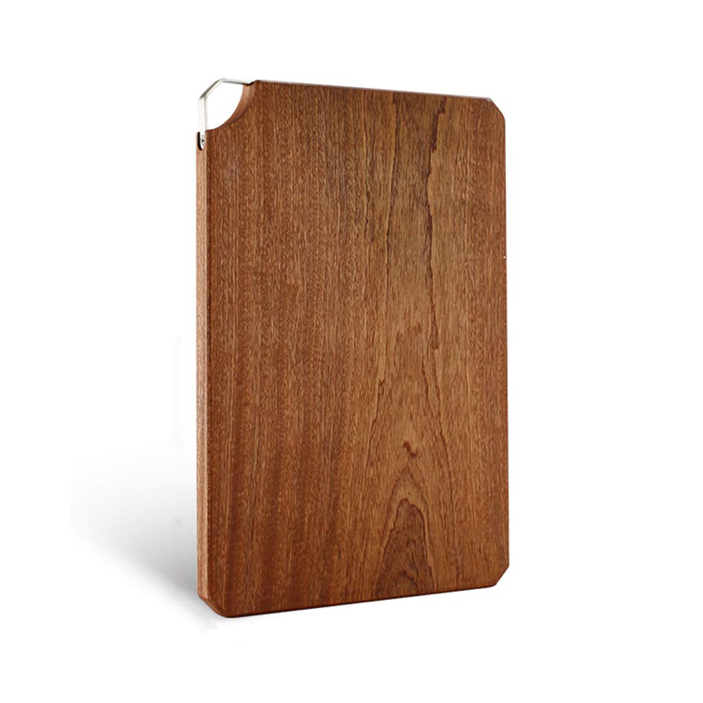 Premium Ebony Wood Reversible Chopping Board - Solid Wood Cutting Board with Handle for Kitchen, Home, Hotels (5 Sizes) - Perfect for Meat Carving, Vegetable Chopping & Food Prep