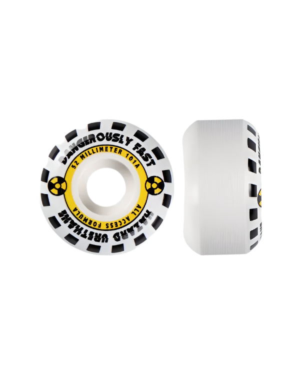 Hazard Emergency AA Conical Wheels 101a - High-Performance Skateboard Wheels for Cruising & Street Skating - Perfect for Urban Commuting & Tricks