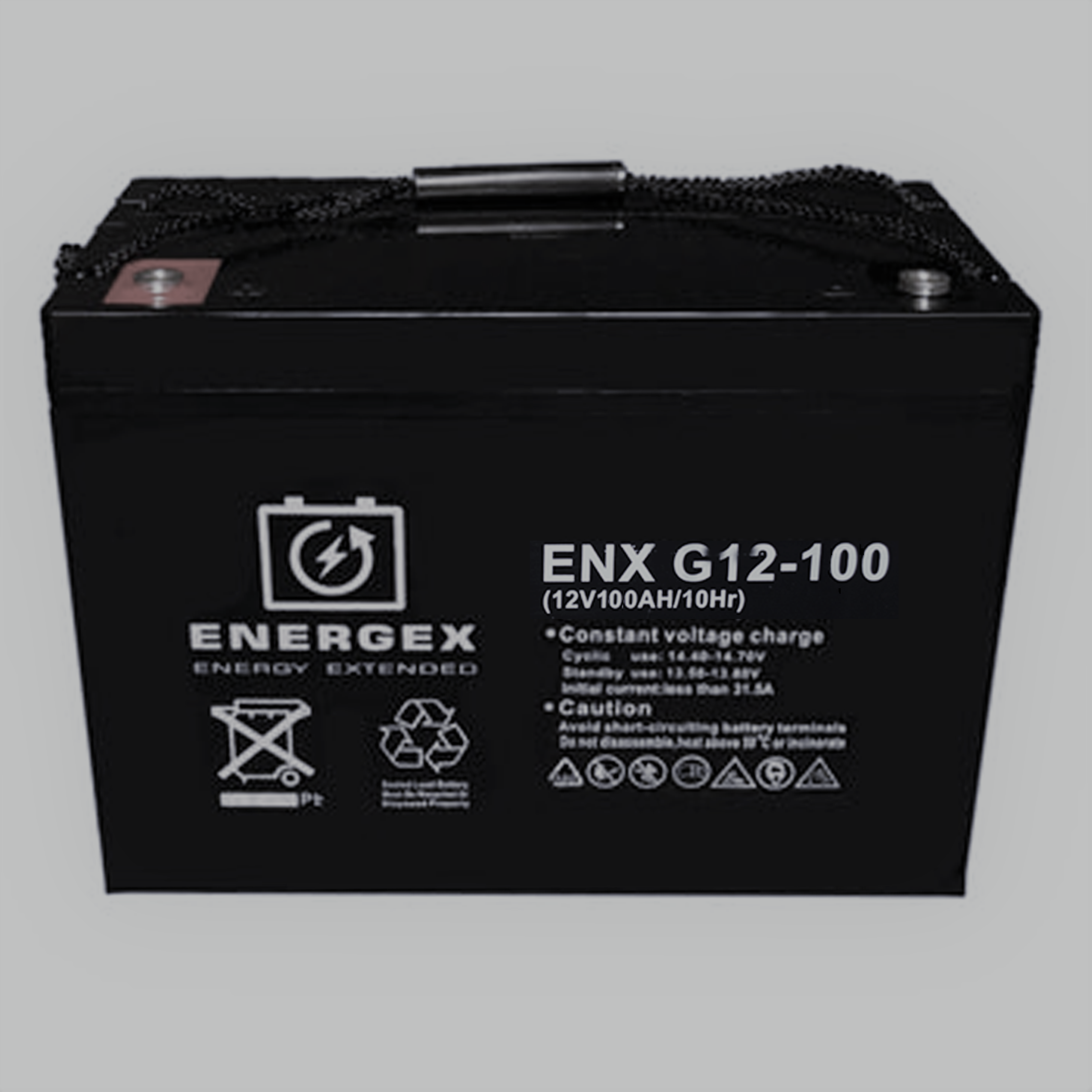 Energex 12V 100Ah Deep Cycle Battery - Reliable Power for RVs, Boats, Solar Systems & Off-Grid Applications