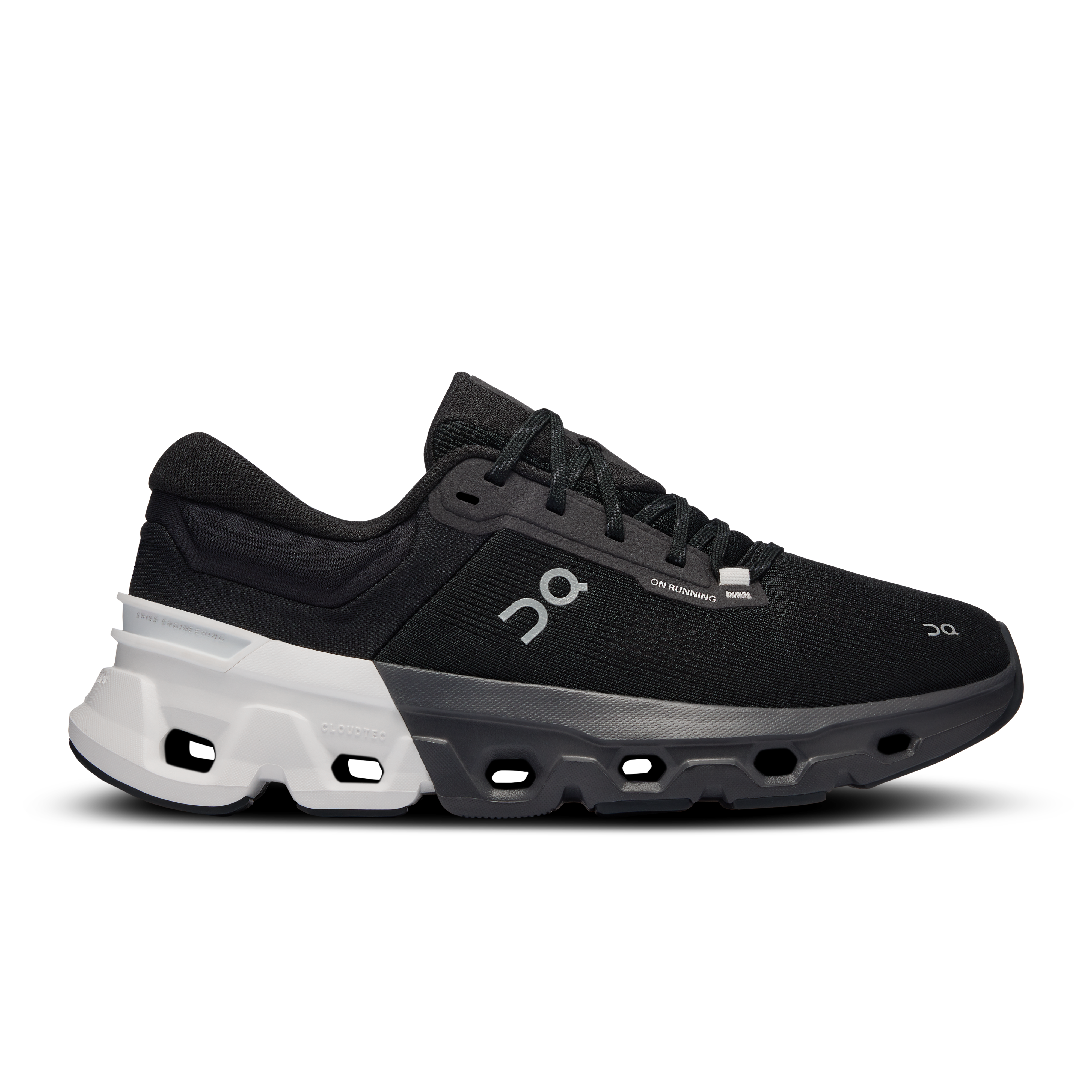 On Running Men's Cloudflyer 5 Running Shoes - Lightweight & Cushioned for Road Running - Black/White - Perfect for Jogging, Gym Workouts & Daily Wear