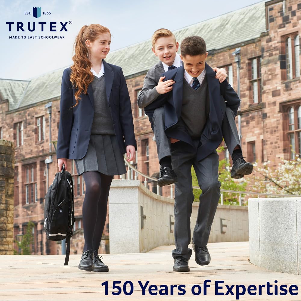 Trutex Junior Boys' School Uniform Pants - Straight Leg Durable Trousers for Ages 3-12 Years - Perfect for Classroom, Daily Wear & School Activities