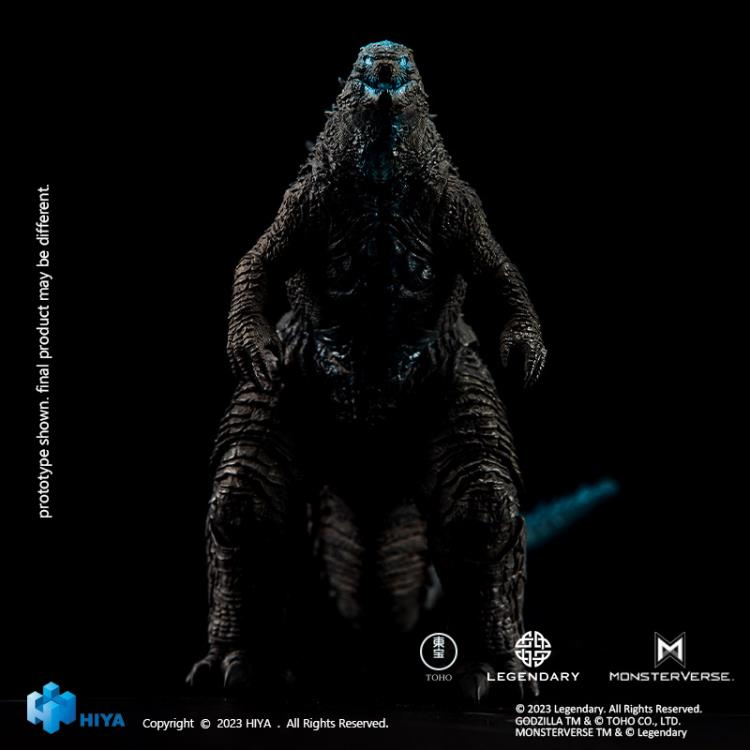 HIYA 7-inch 18cm Godzilla vs Kong Action Figure - Heat Ray Godzilla Collectible Toy for Movie Fans & Collectors | Perfect for Display, Gifts & Anime Collections