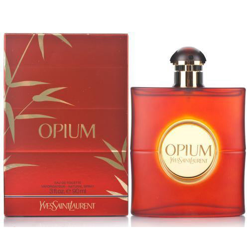 Yves Saint Laurent YSL Opium Eau de Toilette 90ml for Women - Luxurious Floral Oriental Fragrance for Evening Wear & Special Occasions