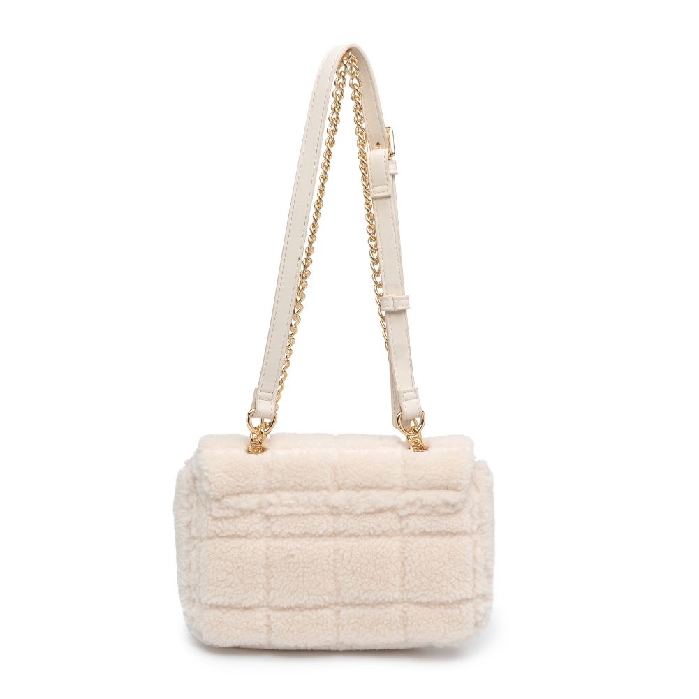 Ryeland Sherpa Crossbody Bag for Women - Soft Fleece Shoulder Purse with Adjustable Strap, Perfect for Travel, Shopping & Daily Use