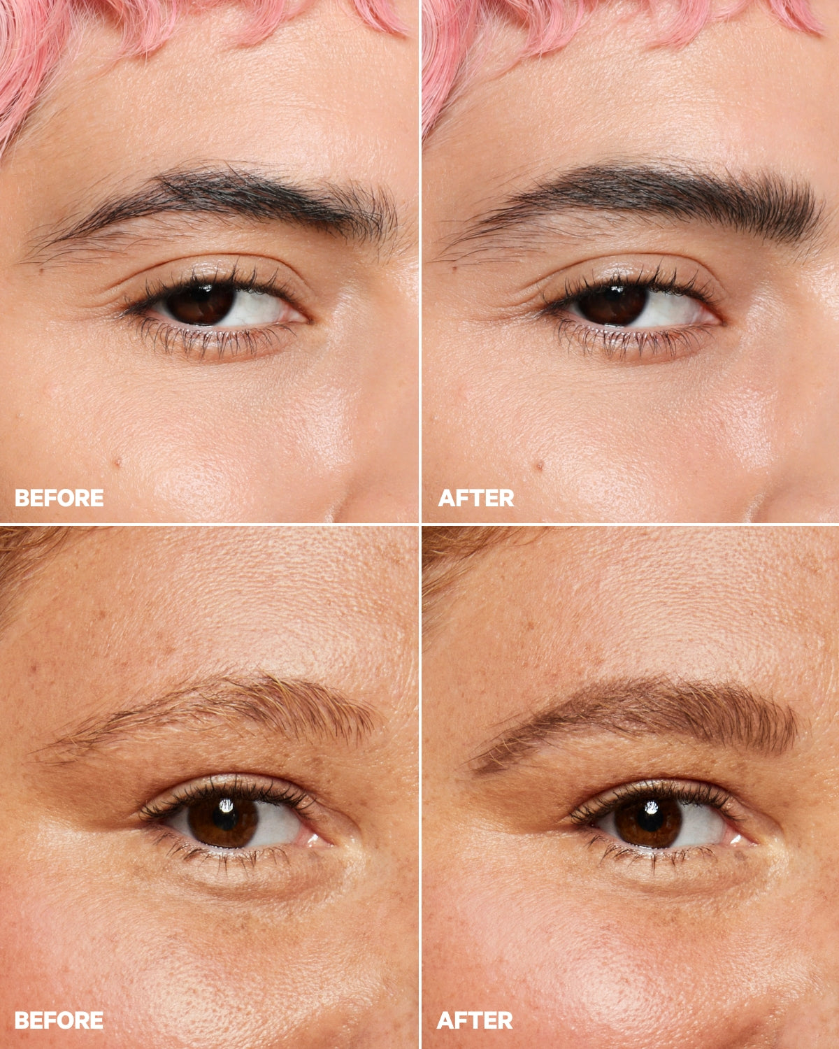 KUSH Fiber Brow Gel - Volumizing & Lengthening Eyebrow Gel for Natural Full Brows | Waterproof & Smudge-Proof | Perfect for Everyday Makeup & Special Occasions