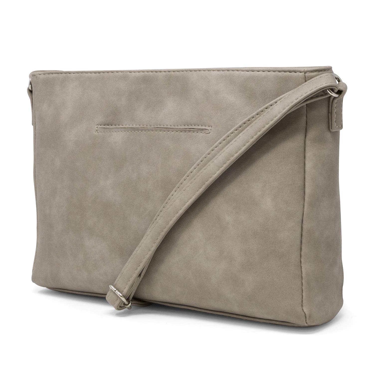Stylish MultiSac Summerville East West Crossbody Bag for Women - Fashionable Leather Shoulder Purse with Adjustable Strap, Perfect for Travel, Work & Everyday Use
