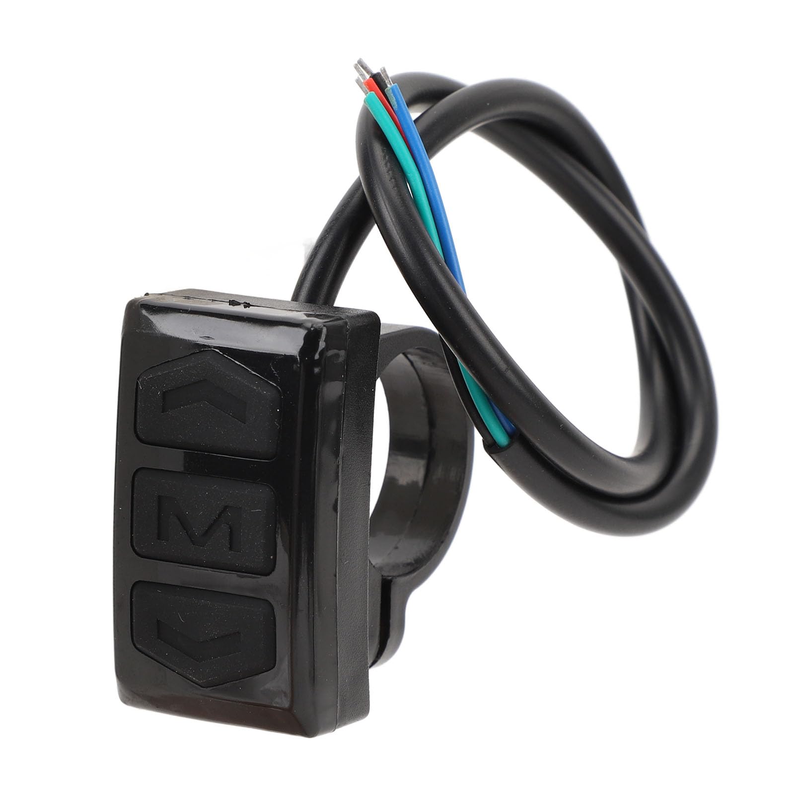 Waterproof Electric Bike Handlebar Control Switch - Ergonomic, Slip-Resistant Design for E-Bike LCD Display & Throttle - Perfect for Mountain, Commuter & Off-Road Cycling