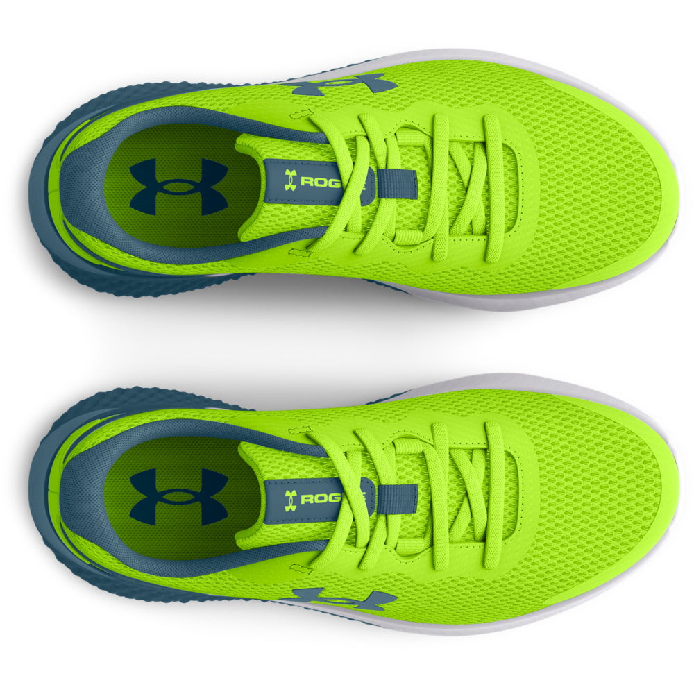 Under Armour Boys' Rogue 3 Training Shoes - Lightweight & Durable Kids' Athletic Sneakers for Running, Basketball & Gym Workouts