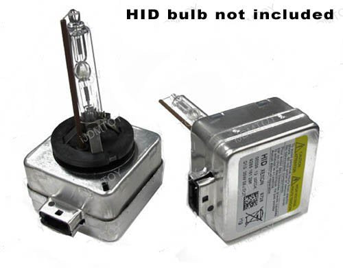 D1S D1R HID Xenon Bulb Replacement Kit with Power Cords - Compatible with OEM D1 HID Ballasts - Perfect for Car Headlight Upgrades & Night Driving Safety