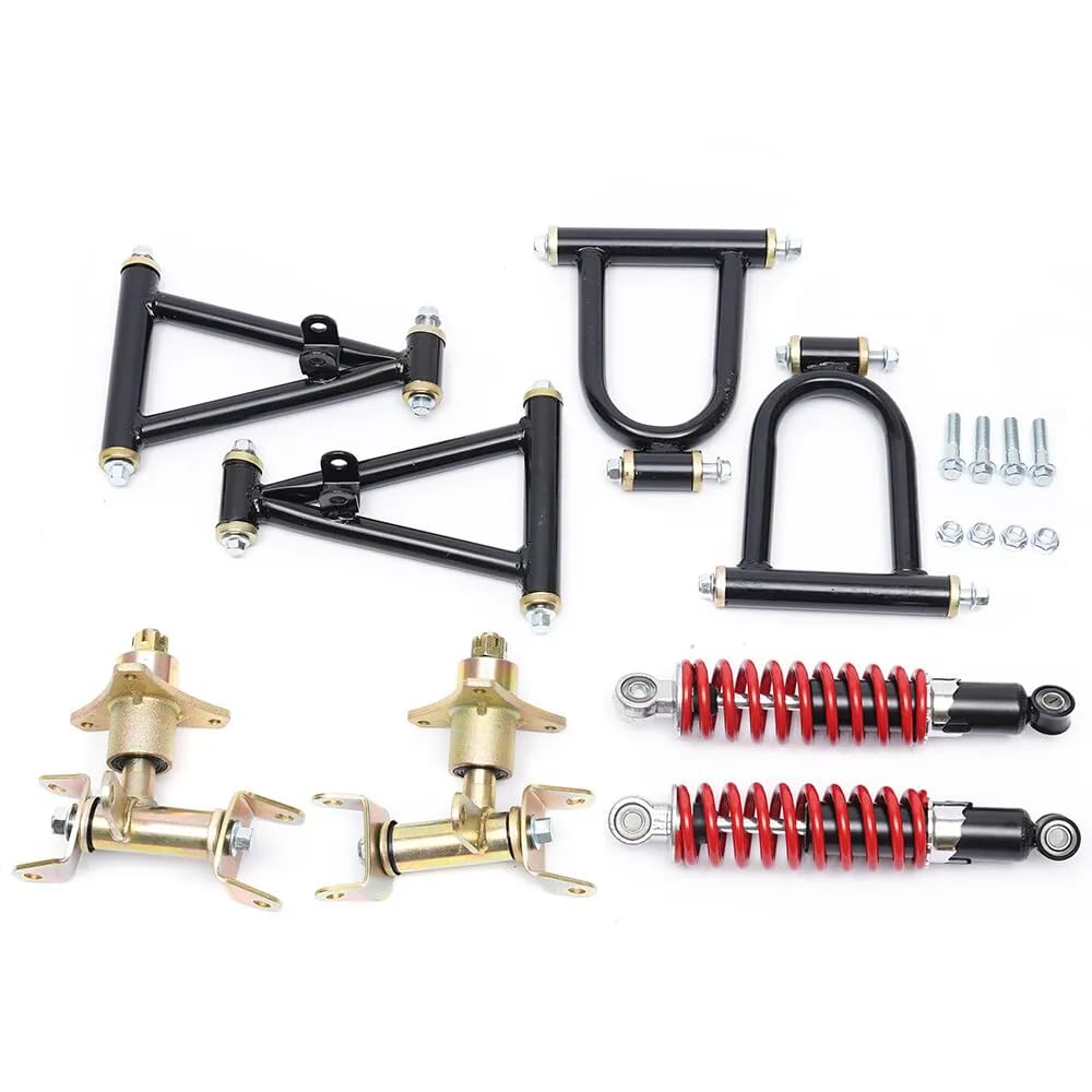 PanDair Front Suspension Swing Arm Kit for DIY Dirt Bike, Electric ATV, Quad Buggy & Go Kart - Heavy Duty Replacement Part (US Stock) | Perfect for Off-Road Racing & Trail Riding Upgrades