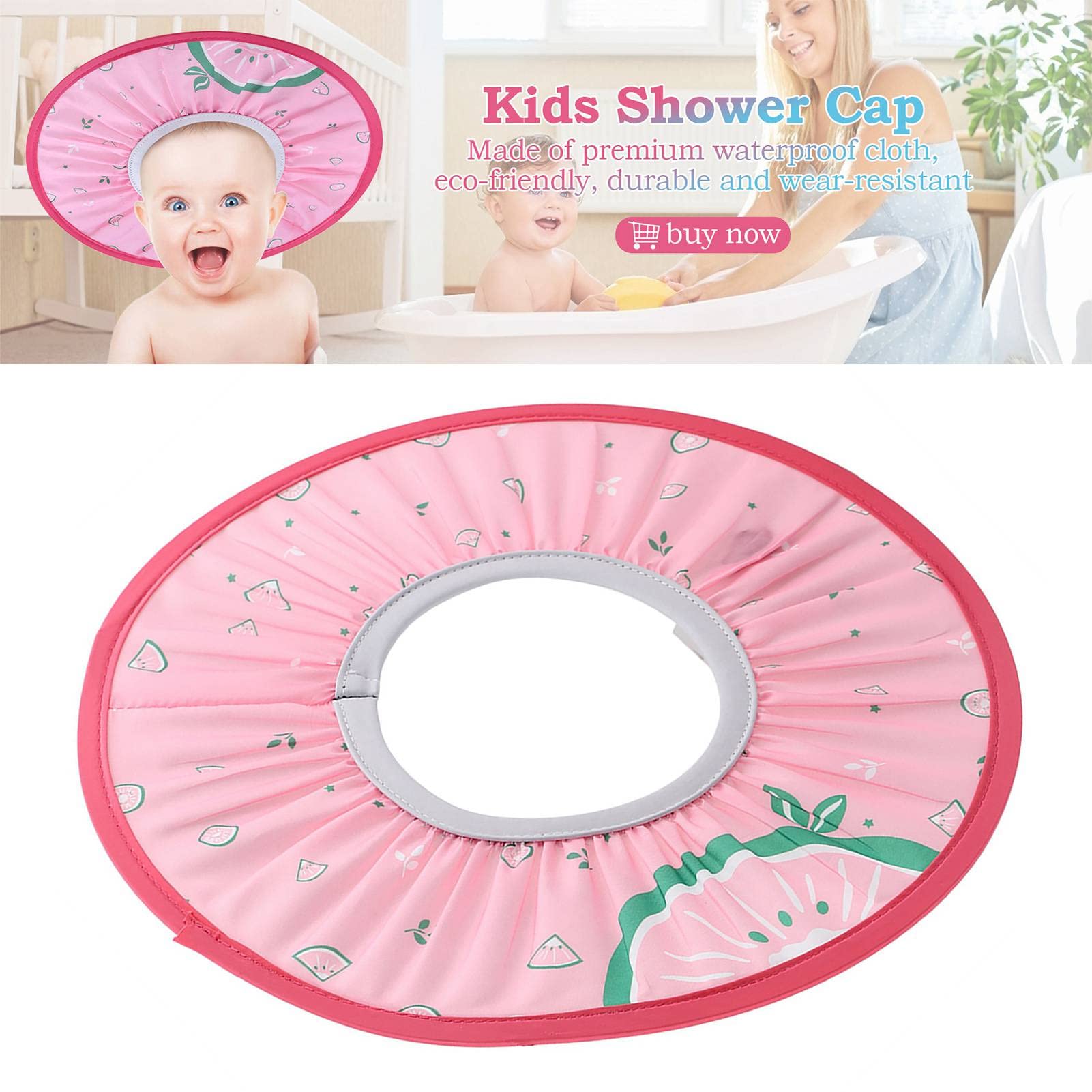 Baby Shower Hat - Soft Bath Head Visor for Gentle Hair Washing - Perfect for Infants & Toddlers - Waterproof & Comfortable Baby Bath Accessory (Great for Bath Time, Spa Days & Sensitive Scalp Care)