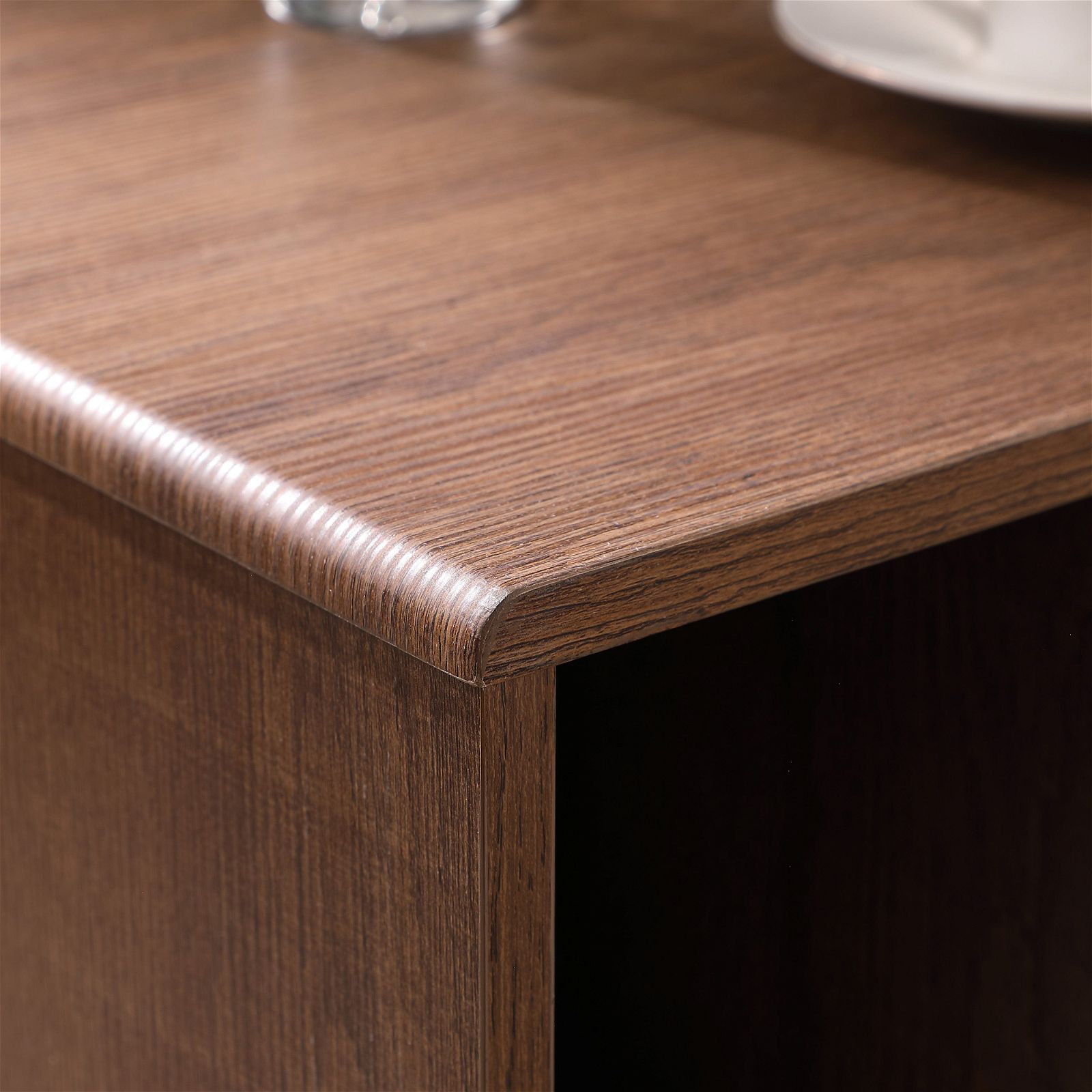 Tauris™ Encore Side Table in Dark Oak - Perfect for Living Room, Bedroom, or Office Decor