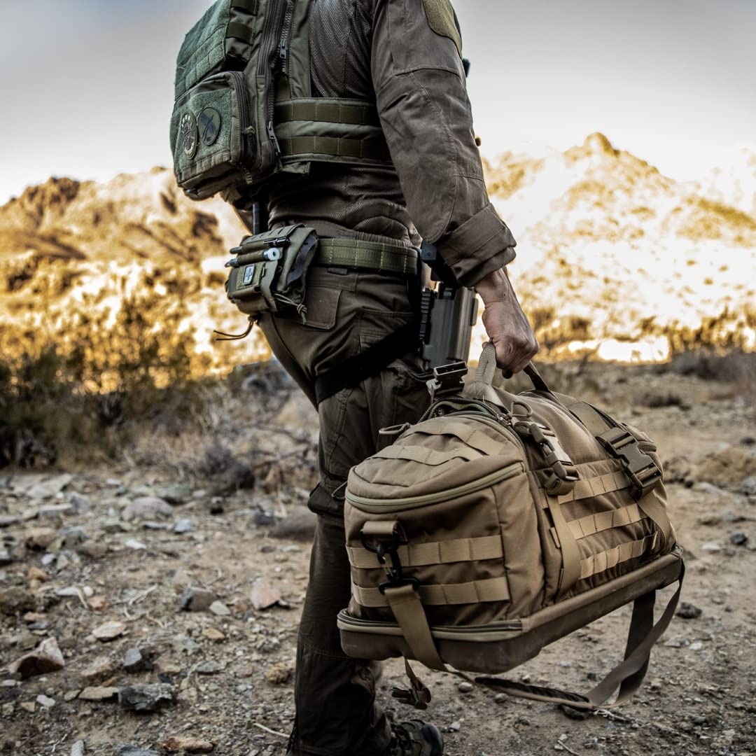 Eberlestock Bang-Bang Range Bag - Premium Shooting Range Gear Storage & Transport Case for Pistols, Ammo & Accessories | Ideal for Range Days, Hunting Trips & Tactical Training