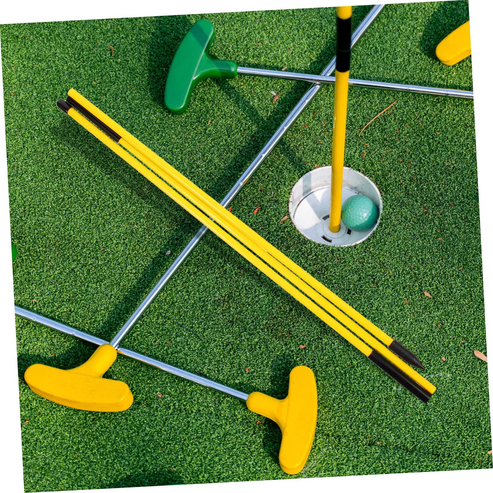 KITANDOVE 2-Pack Golf Training Balls - Premium Golf Practice Accessories for Putting & Alignment - Perfect for Indoor/Outdoor Golf Training & Skill Improvement