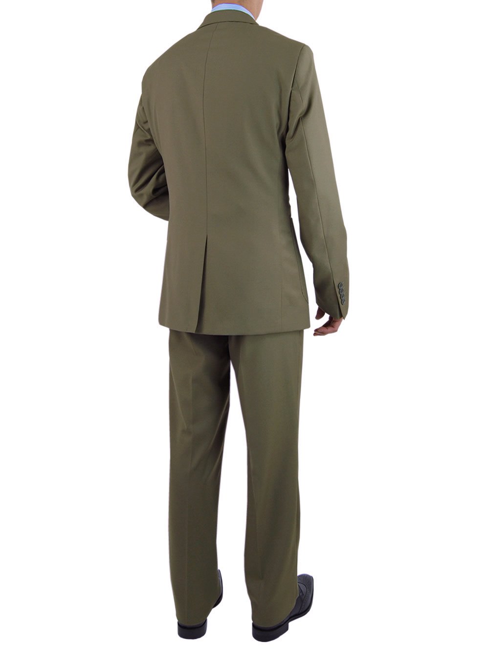 Salvatore Exte Men's 2-Button Modern Fit Suit Set - Slim Fit Blazer & Dress Pants for Business, Wedding & Formal Occasions