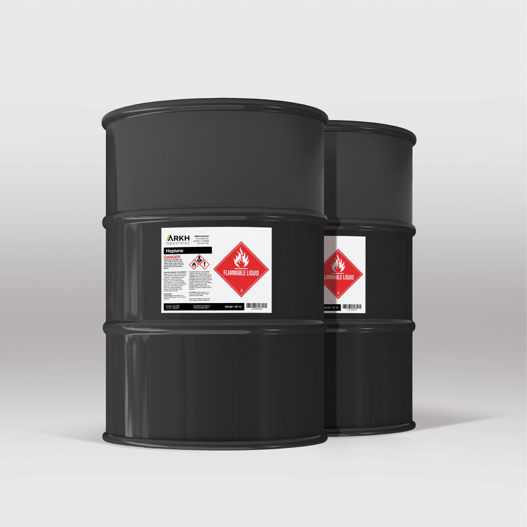 Avery UltraDuty GHS Chemical Labels for Laser Printers - Waterproof & UV Resistant - 8.5 x 11 Inches - 50 Pack (60501) - Ideal for Chemical Containers, Safety Compliance & Hazardous Material Labeling