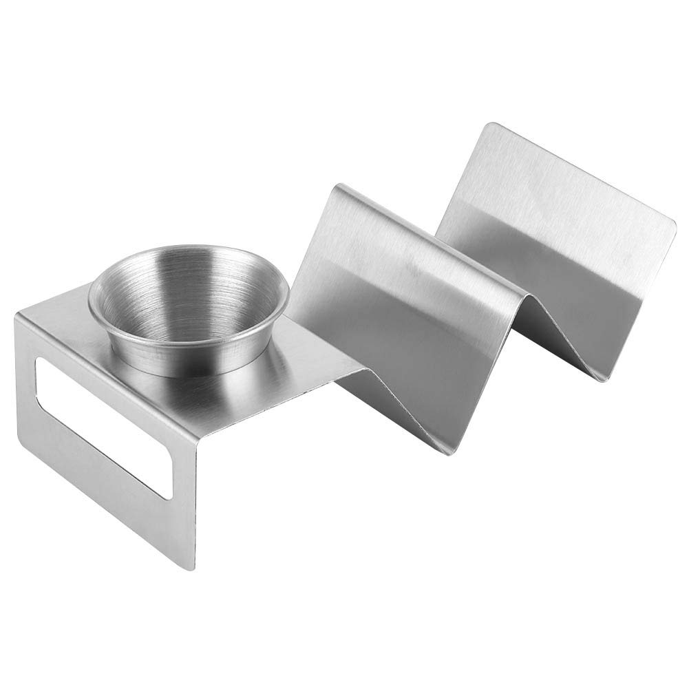Premium Stainless Steel Burrito & Taco Holder - Rustproof Tortilla Warmer for Restaurants, Hotels & Catering | Perfect for Mexican Food Service, Buffets & Party Plating