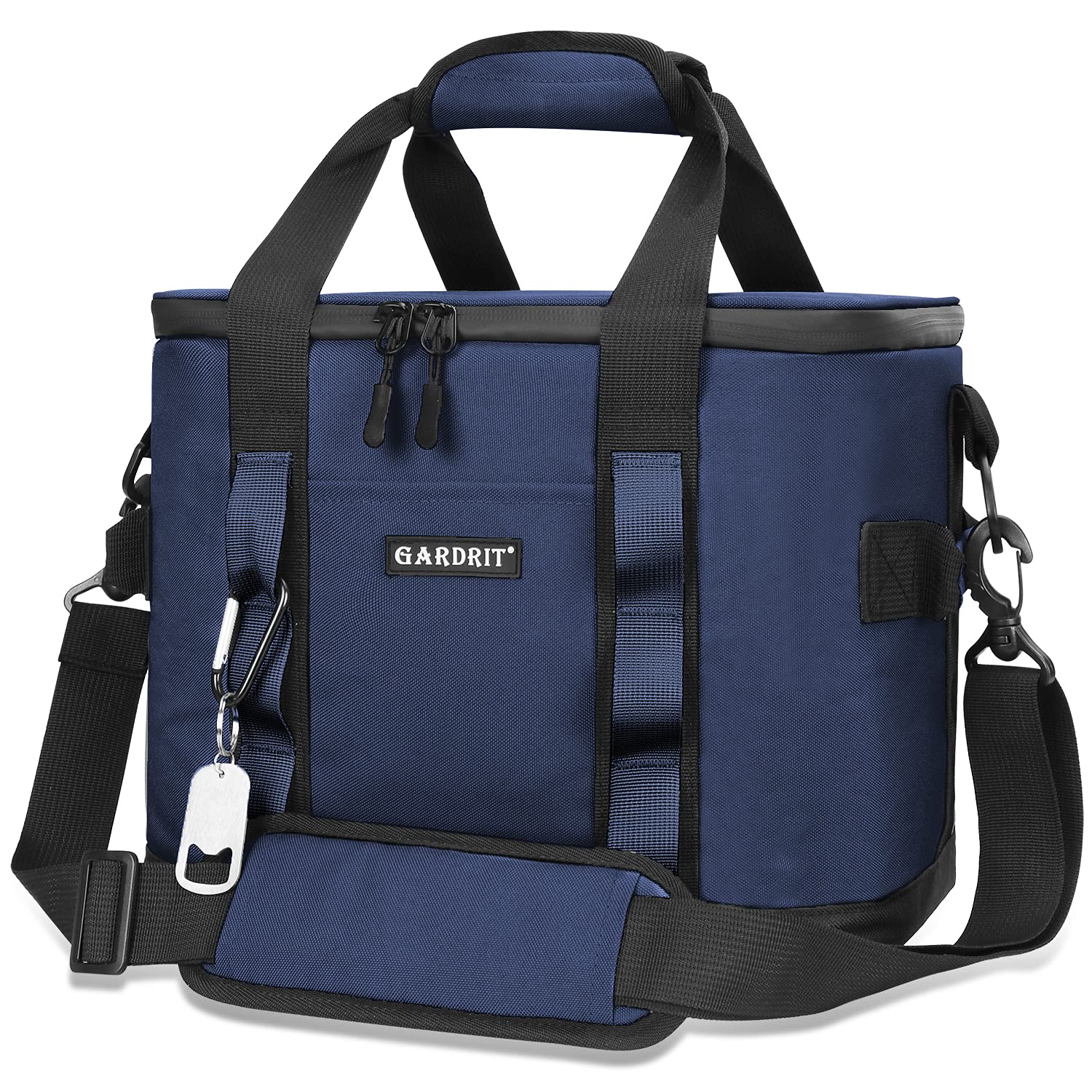 GARDRIT 60 Can Large Collapsible Cooler Bag - Insulated Leakproof Lunch Box for Camping, Picnic & Beach, Perfect for Outdoor Adventures, Tailgating & Family Gatherings (39L)
