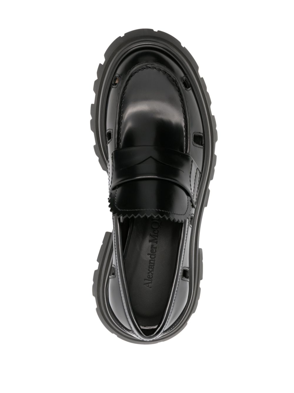 Alexander McQueen Black Flat Shoes for Women - Stylish & Comfortable Loafers for Work, Casual Outfits & Travel