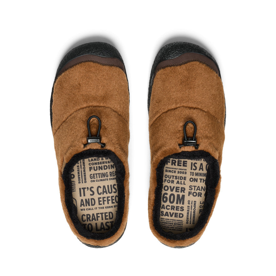 Men's Howser III Slide Sandals - Bison/Black | Comfortable & Durable Slides for Casual Wear, Beach, Pool & Lounging