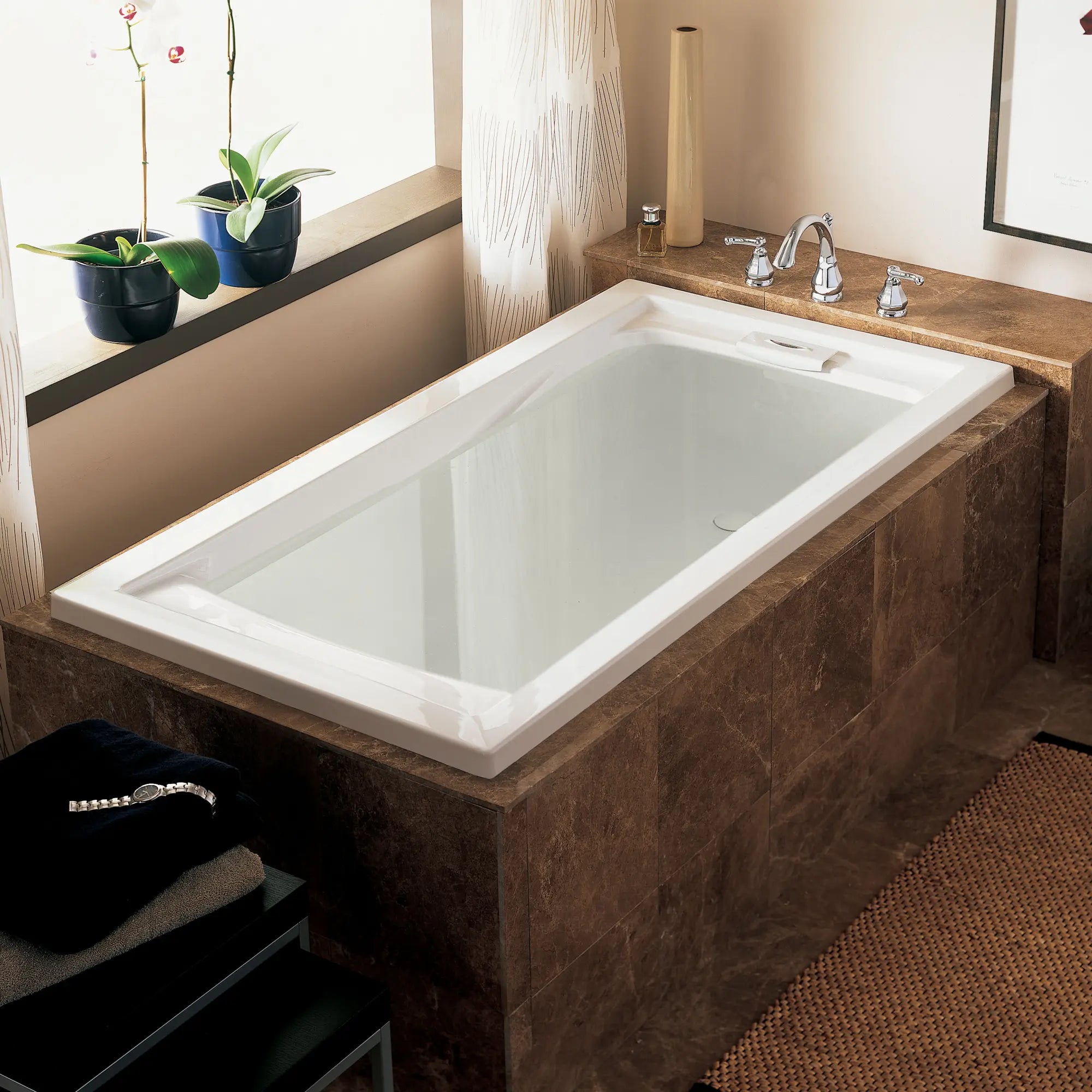 Evolution® 60 x 32 Inch Deep Soak® Drop-In Bathtub - Luxurious Freestanding Soaking Tub for Spa-Like Relaxation at Home