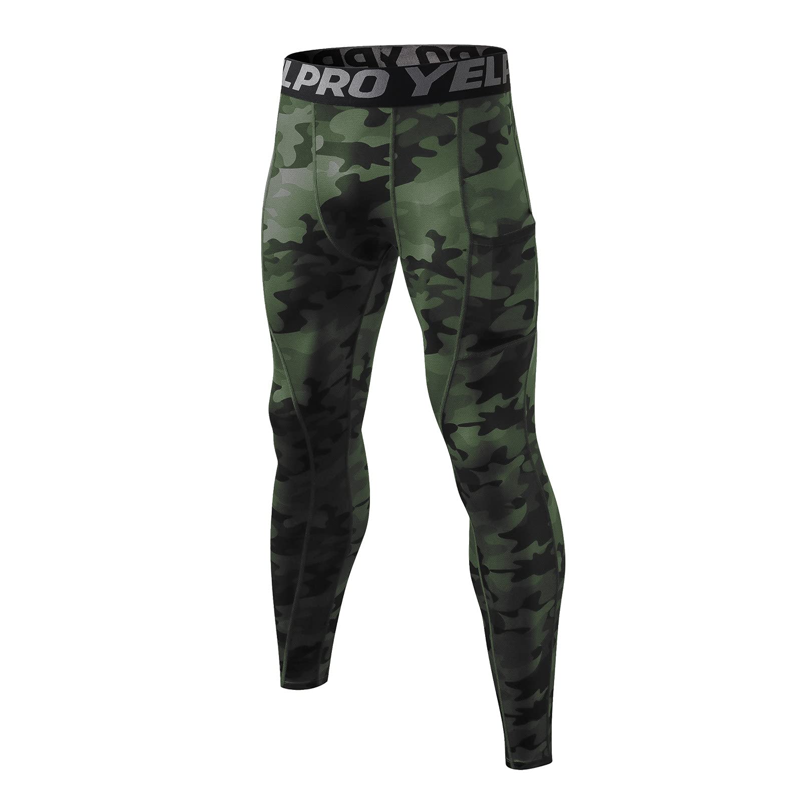 Men's Sports Stretch Leggings - Breathable Quick-Dry Workout Pants with Moisture Wicking Technology for Running, Gym & Yoga