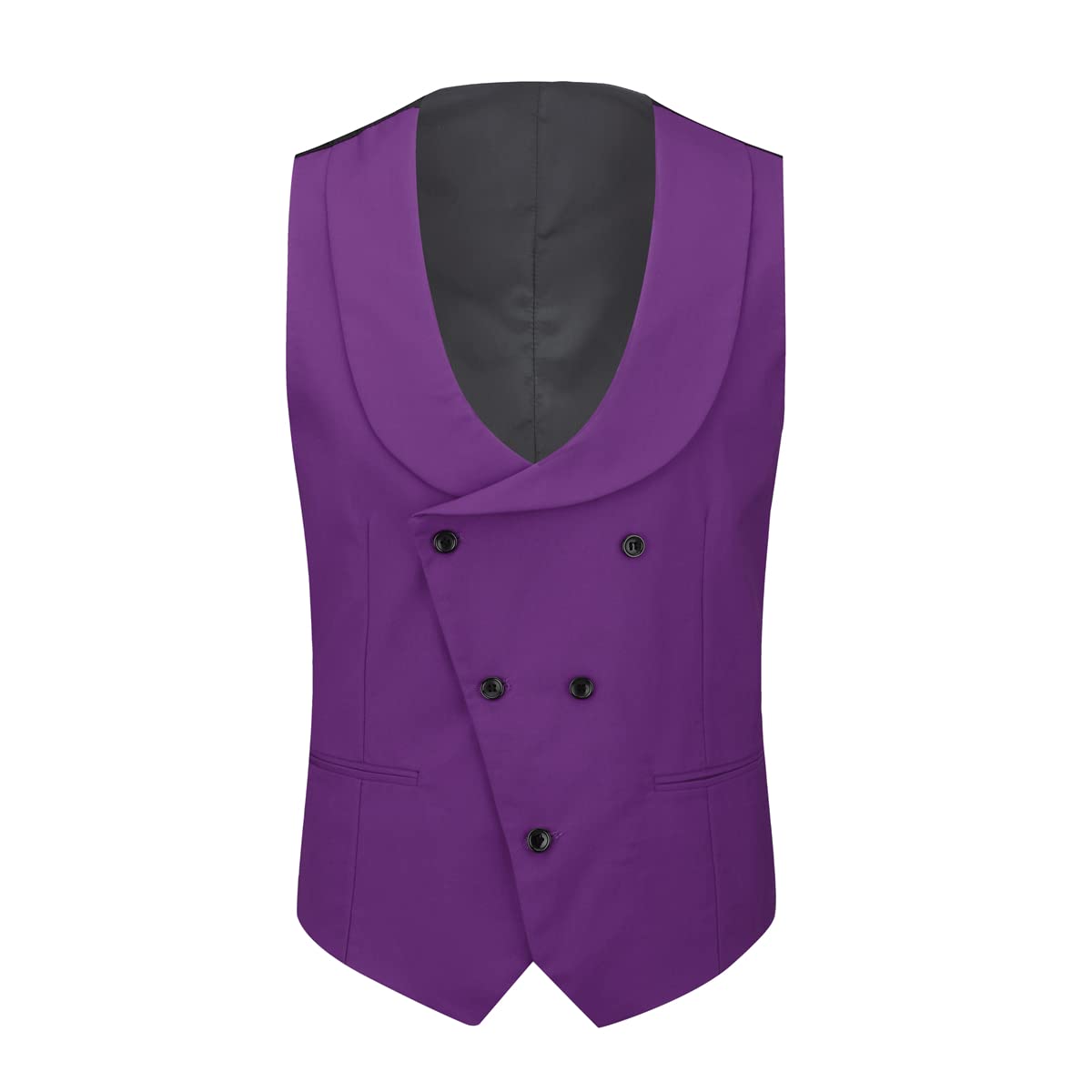 Cloudstyle Men's 3-Piece Suit Set - Single Breasted Vest, Jacket & Dress Pants | Formal Business Attire, Wedding & Office Wear