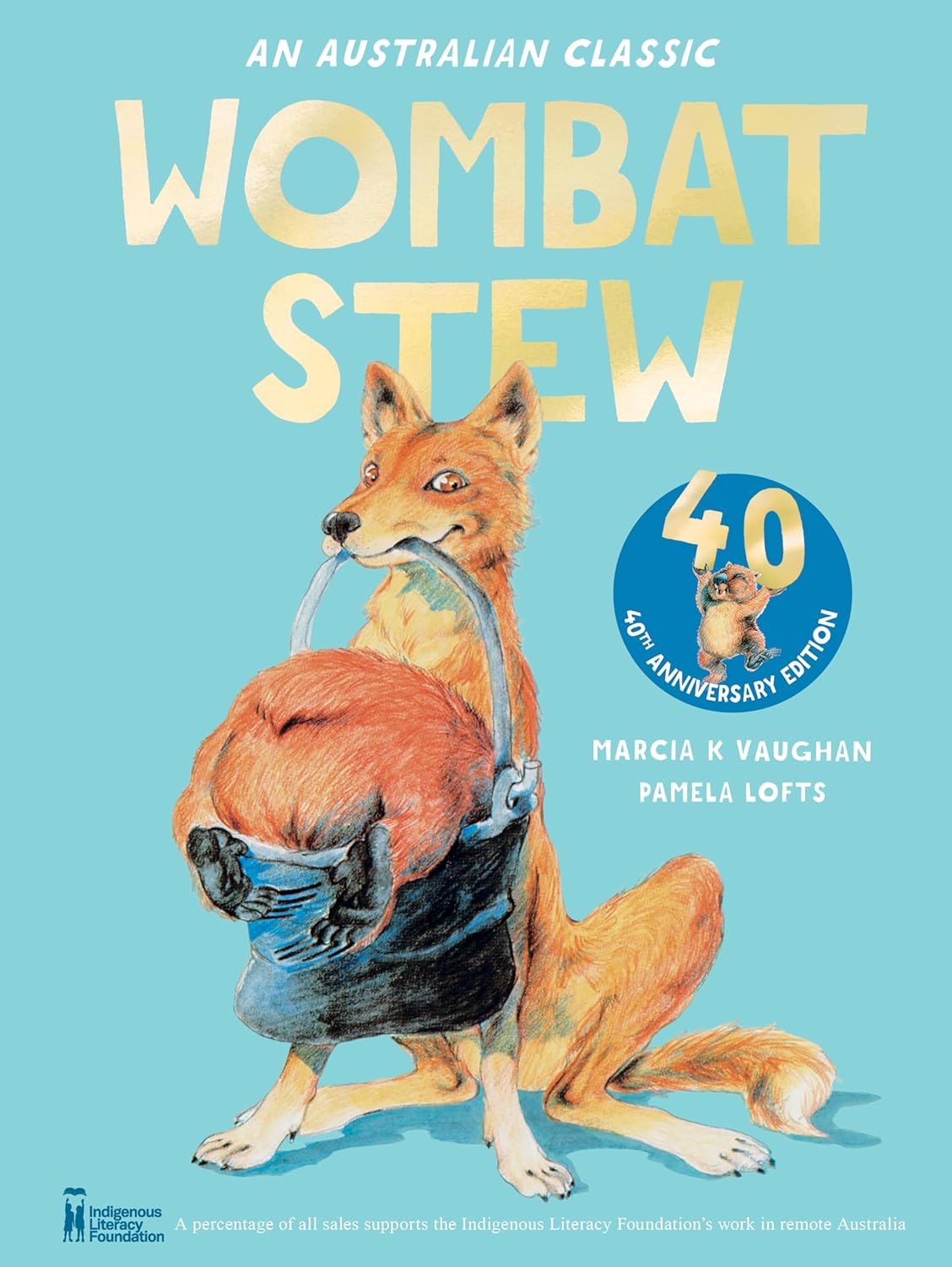 Wombat Stew 40th Anniversary Edition Hardcover Book | Classic Australian Children's Story | Perfect for Bedtime Reading & Classroom Storytime
