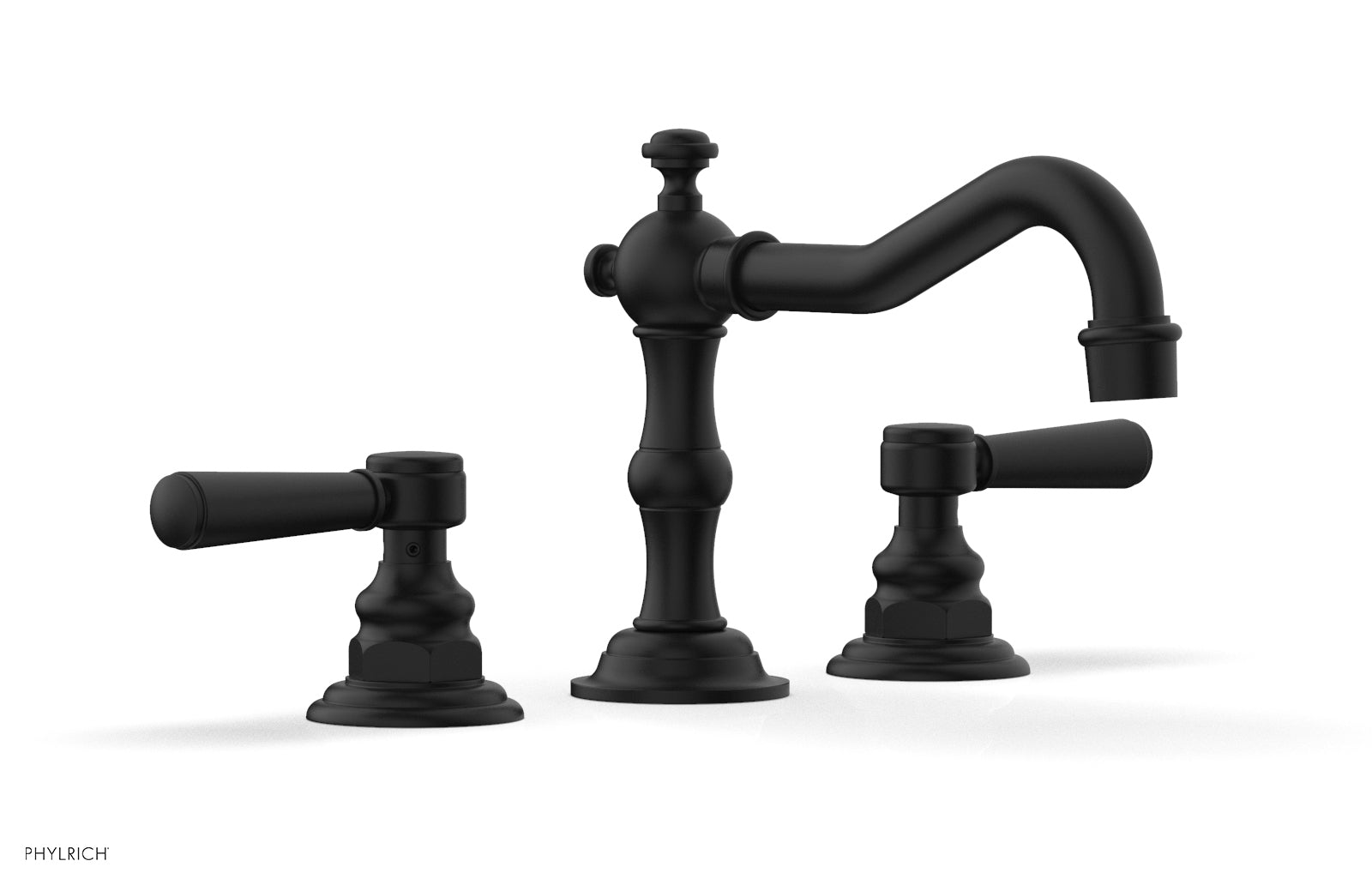HENRI 8-Inch Widespread Bathroom Faucet with Lever Handles - Model 161 02 - Perfect for Modern Vanities and Luxury Bathroom Renovations