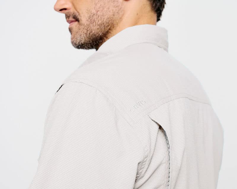 Orvis Men's Open Air Caster Short-Sleeve Solid Casual Shirt - Breathable & Lightweight for Fishing, Hiking & Outdoor Adventures