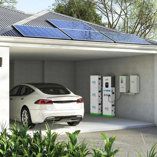 Natures Generator MyGrid 10K Whole Home Solar Battery Backup System - Portable Power Solution for Emergency, Camping & Off-Grid Living