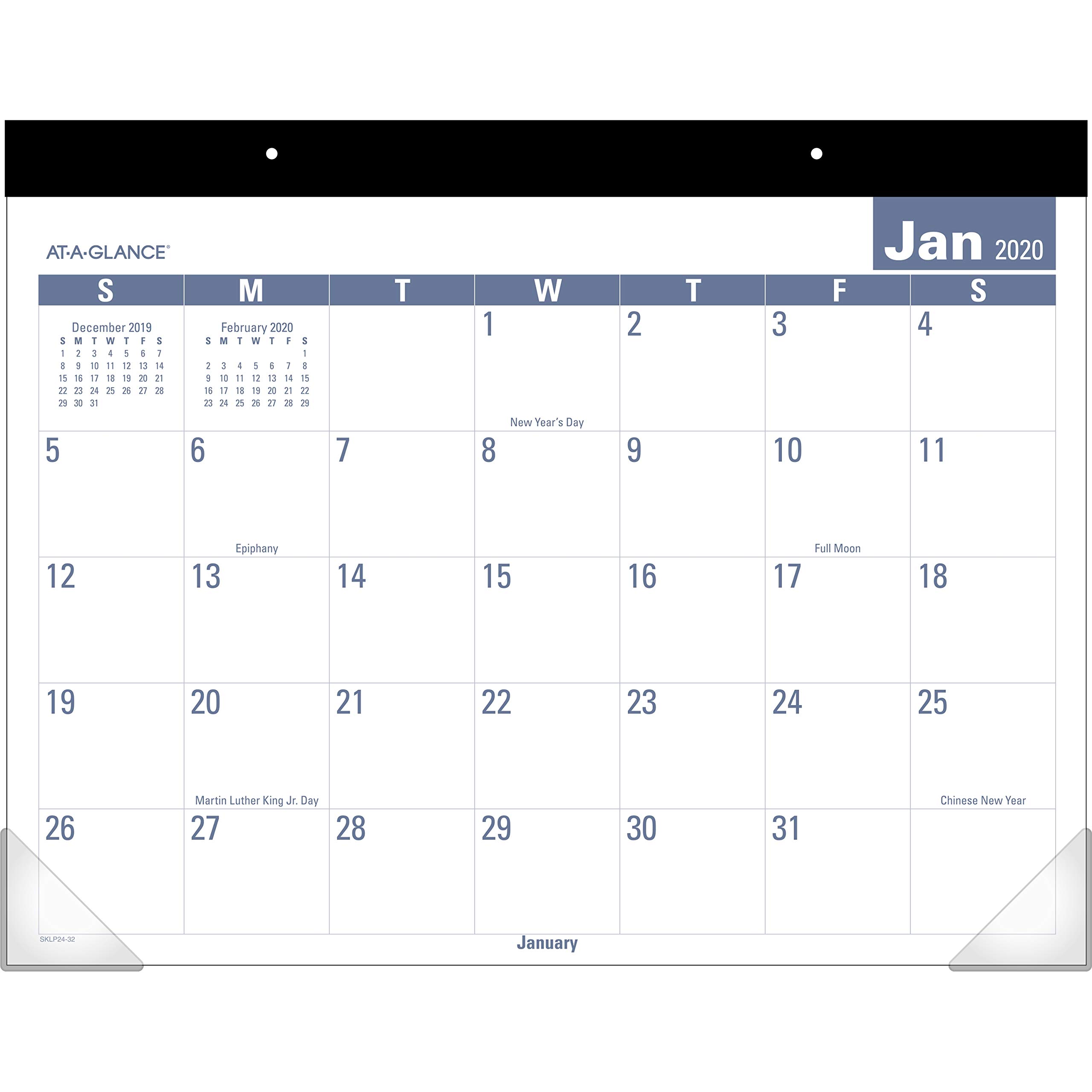AT-A-GLANCE 2020 Desk Calendar - 21.75