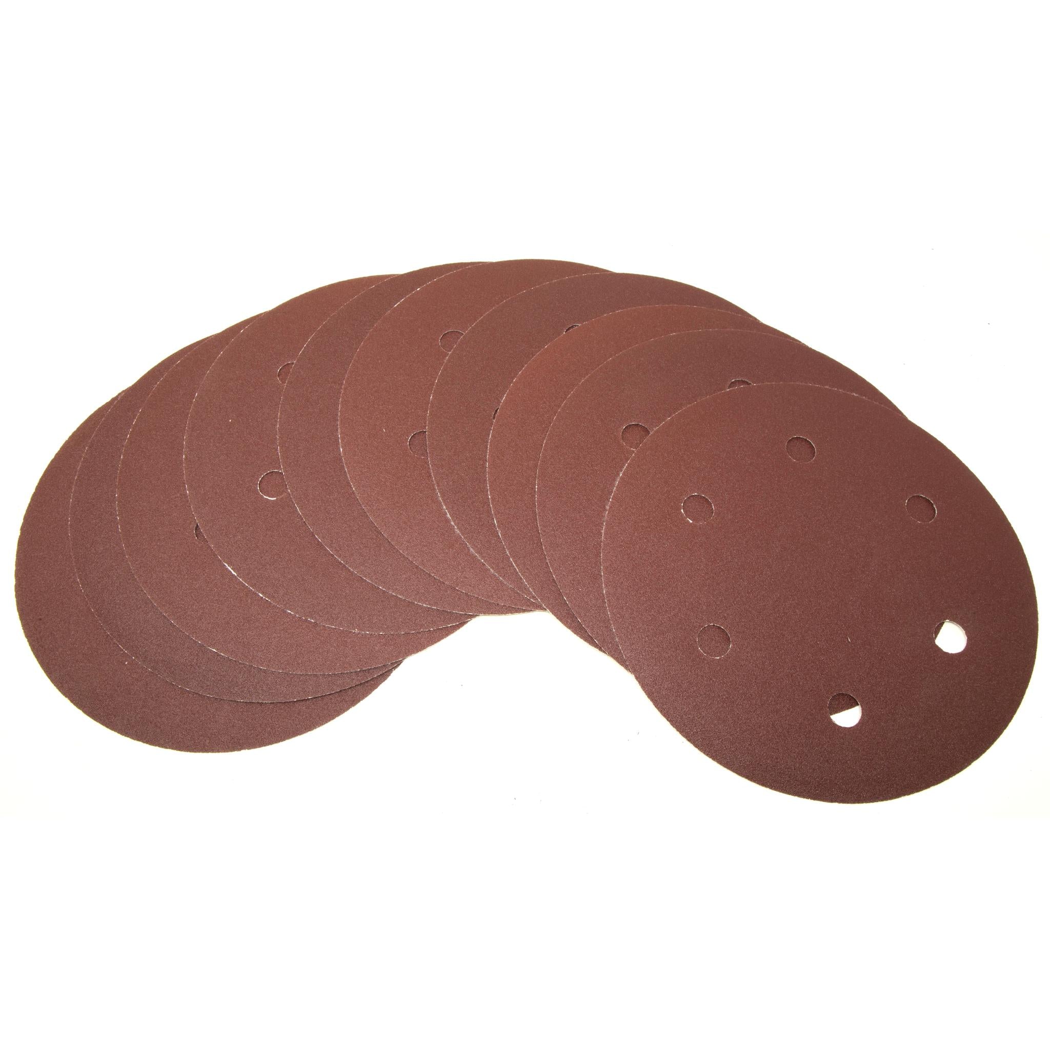 WEN DW180SP 9 Inch Drywall Sander Sandpaper - 180 Grit Hook & Loop - 10 Pack for Smooth Wall Finishing & Drywall Repair