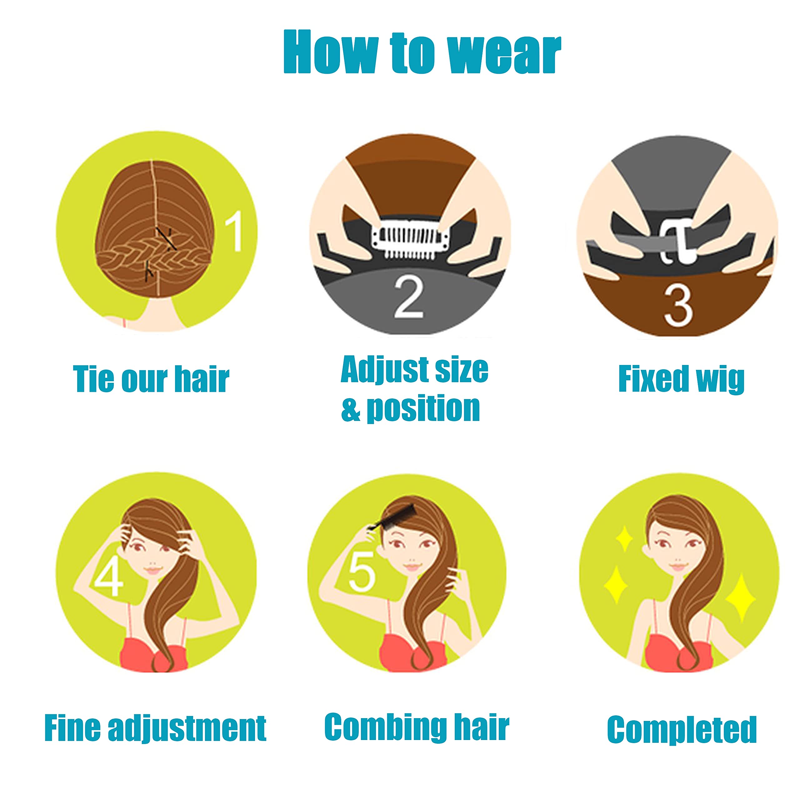 Tsuyuri Kanao Cosplay Wig with Butterfly Hair Clips - Authentic Demon Slayer Kimetsu no Yaiba Anime Costume Wig (Black) for Halloween, Conventions & Themed Parties | Perfect for Cosplay Enthusiasts & Anime Fans