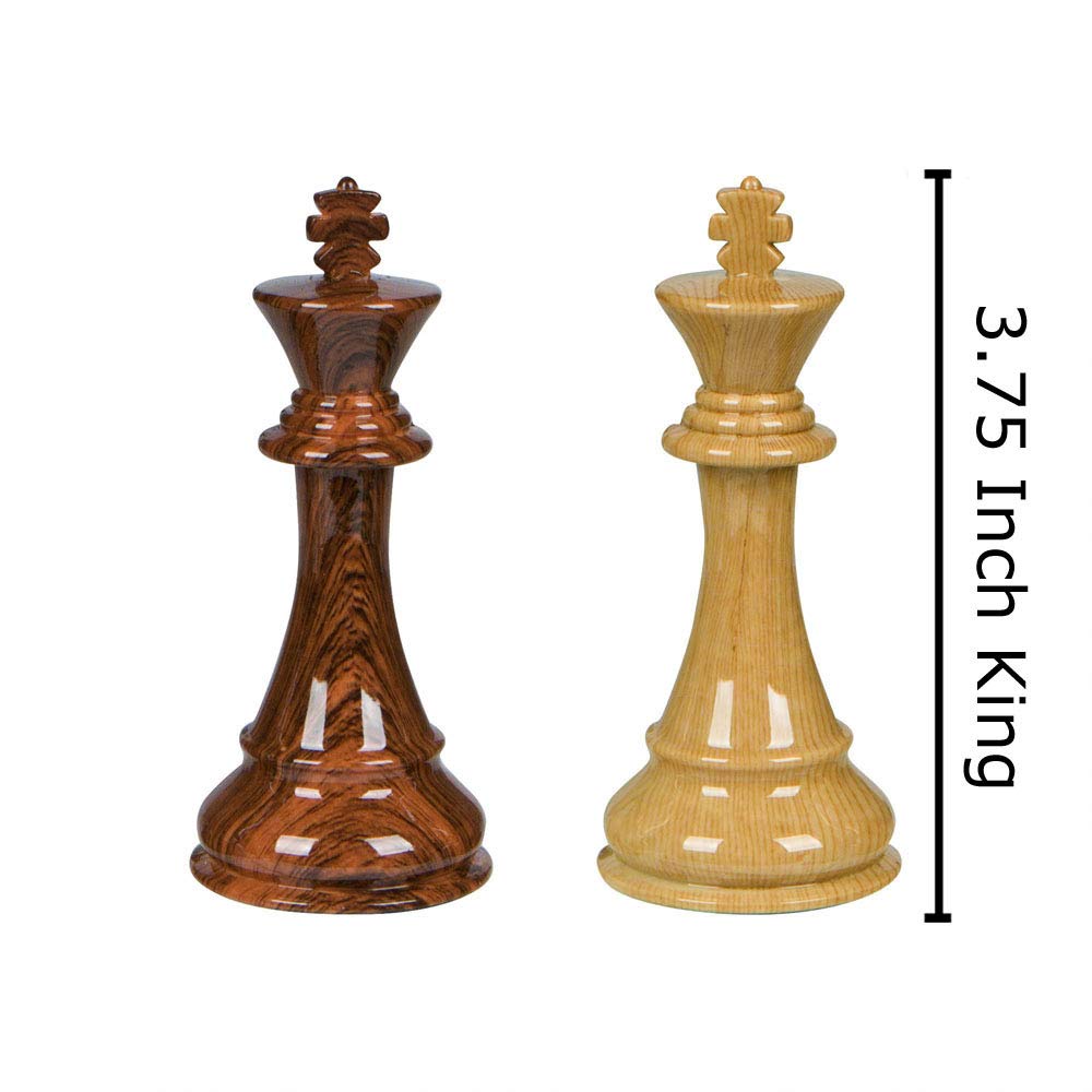 Premium Weighted Chess Pieces Set - 3.75